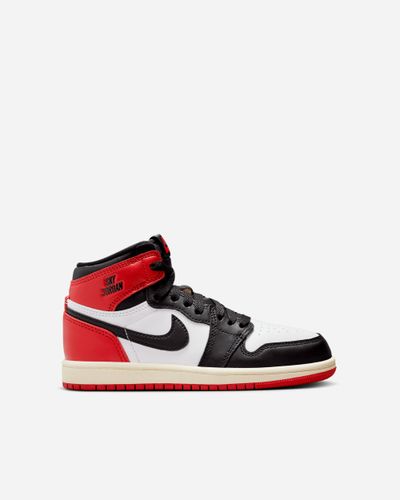 Air Jordan 1 Retro High OG "Black Toe Reimagined" (Preschool) 31,5 - /BLACK-VARSITY RED - Jordan Brand - Modalova