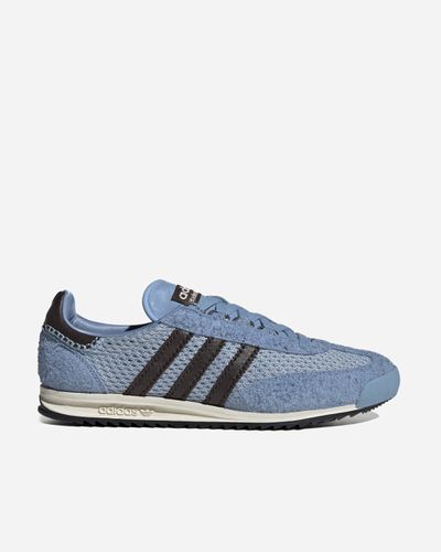 Adidas x Wales Bonner SL76 ASHBLU/CBLACK/ASHBLU - 43 1/3 - Adidas Ori - Modalova