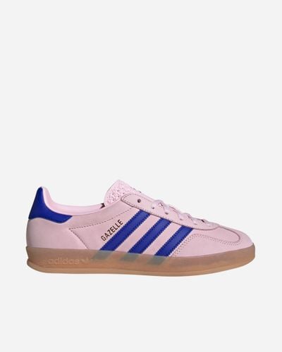 Gazelle Indoor 40 - CLPINK/LUCBLU/GUM3 - Adidas Ori - Modalova