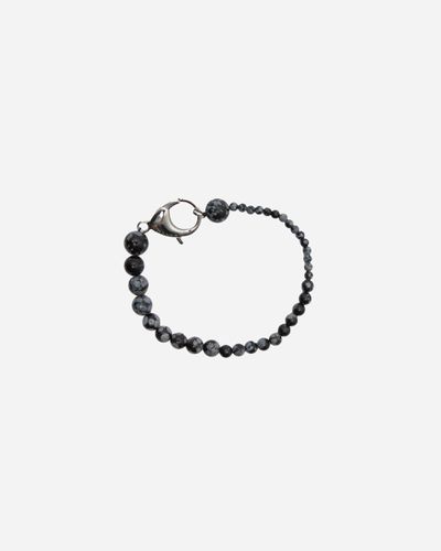 Super Power Crystal Anklet ONE SIZE - Obsidian snowflake - PHANTA - Modalova