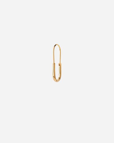 Chance Mini Earring ONE SIZE - Goldplated Silver - Maria Black - Modalova