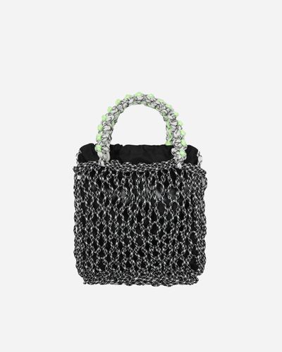 Daisy Mesh Bag ONE SIZE - Monochrome / Glow Daisy - PHANTA - Modalova