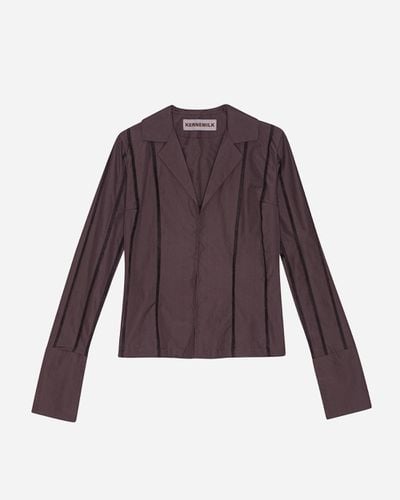 Stormy Shirt Dark - 38 - Kernemilk - Modalova