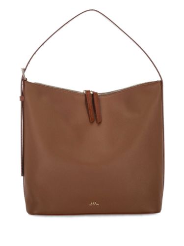 Vera braune Ledertasche - A.P.C. - Modalova
