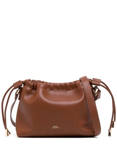 Ninon Mini Tote-Bag aus braunem Leder - A.P.C. - Modalova