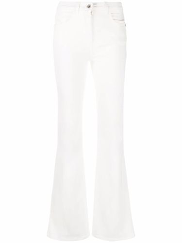 Weiße Schlagjeans aus Baumwollmischung - Patrizia Pepe - Modalova