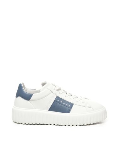 H-Streifen Nappa-Leder Sneaker - Hogan - Modalova