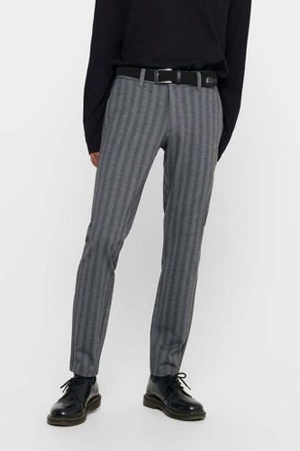 Markieren Pants Strippig - hellgrau - Mann - Only & Sons - Modalova