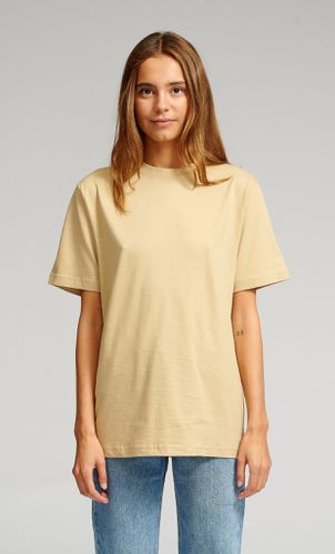 Oversized T -Shirt - Beige - TeeShoppen - Modalova