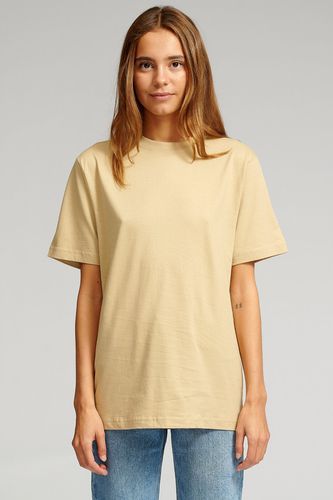 Oversized T -Shirt - Beige - TeeShoppen - Modalova