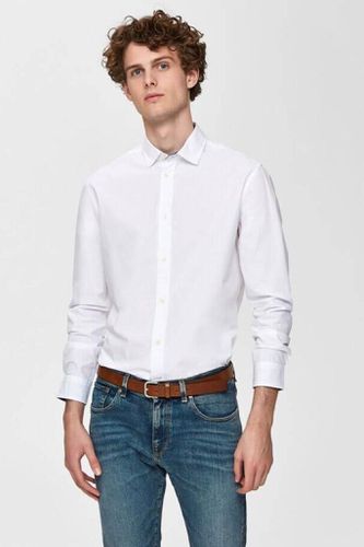 Oxford -Hemd - Weiß - Mann - Selected Homme - Modalova