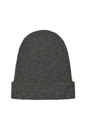 Zenna Beanie - dunkelgraue Melange - ONLY - Modalova