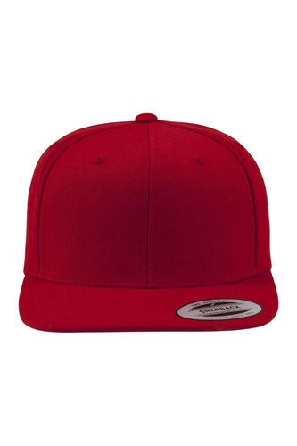 Klassischer Snapback - rot/rot - Mann - TeeShoppen - Modalova