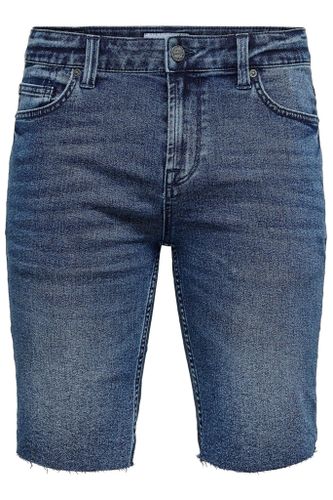 Denim Shorts - Blauer Denim - Mann - Only & Sons - Modalova