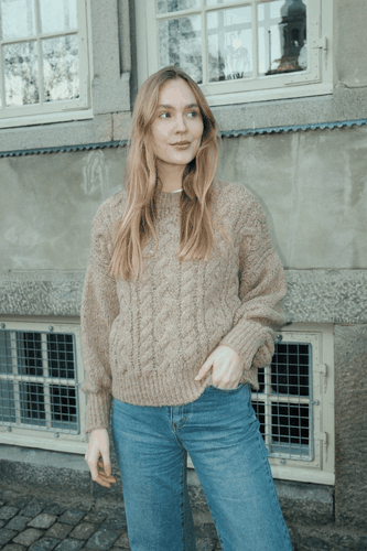 Emma Knit - Beige - TeeShoppen - TeeShoppen - Modalova