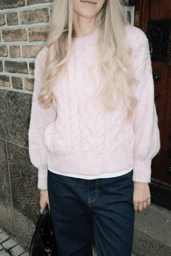 Emma Knit - Candy Pink - TeeShoppen - TeeShoppen - Modalova