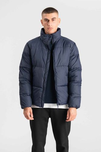 Pufferjacke - Marineblau - Male - TeeShoppen - Modalova