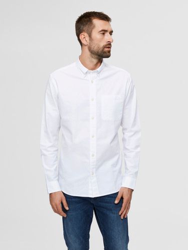 Rick Flex -Shirt - Weiß - Selected Homme - Modalova