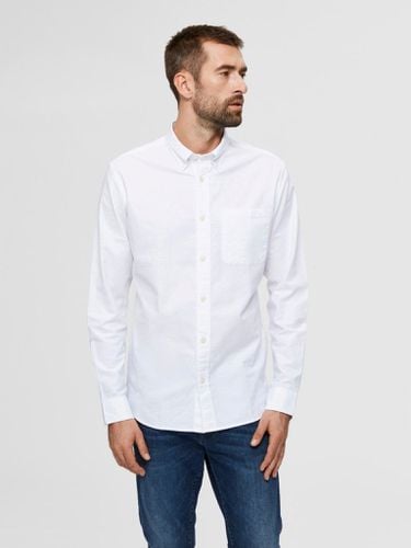 Rick Flex -Shirt - Weiß - Mann - Selected Homme - Modalova