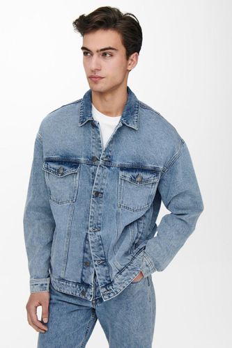 Rick Truck Jacke - Denim - Mann - Only & Sons - Modalova