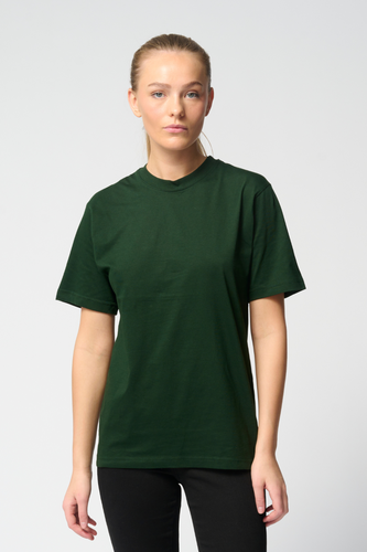 Oversized T -Shirt - Flaschengrün - TeeShoppen - Modalova