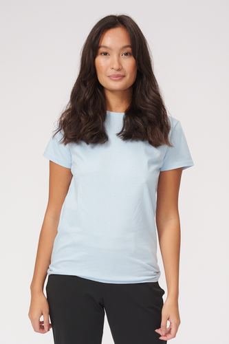 Basic T -Shirt - Himmelblau - TeeShoppen - Modalova