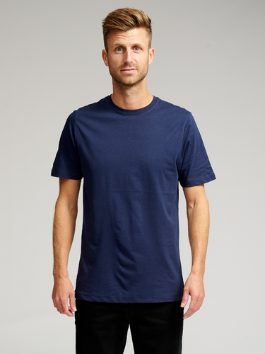 Basis T-shirt - Marine - Mann - TeeShoppen - Modalova