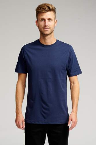 Basis T-shirt - Marine - Mann - TeeShoppen - Modalova