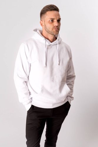 Basic Hoodie - Weiß - Mann - TeeShoppen - Modalova