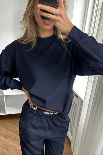 Original Sweatshirt - Marine - Damen - TeeShoppen - Modalova