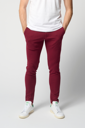 The Original Performance Pants - Dunkelrot - Male - TeeShoppen - Modalova