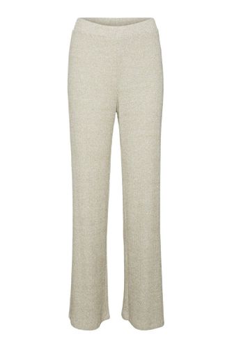 Tia rib breit Pants - Eidechse Melange - Vero Moda - Modalova