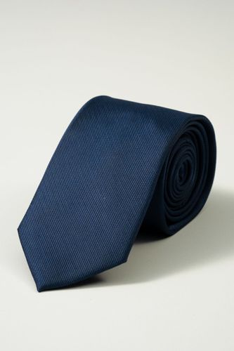 Krawatte - Marineblau - EINE GRÖSSE - TeeShoppen - Modalova