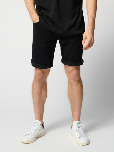 The Original Performance Denim Shorts - Jet - Mann - TeeShoppen - Modalova