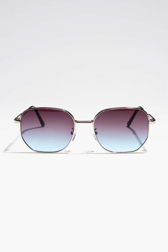 Zaza Sonnenbrille - Silber/Blau - Mann - Eine Größe - TeeShoppen - Modalova