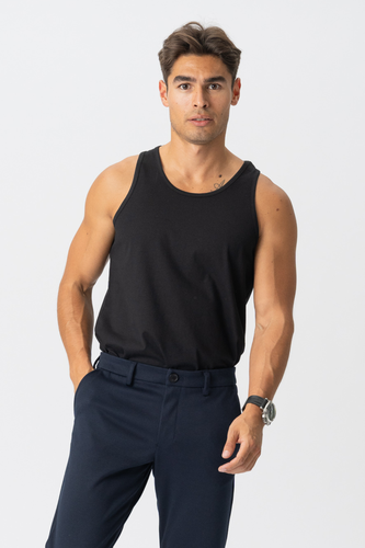 Basic Tanktop - Schwarz - Mann - TeeShoppen - Modalova