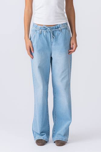 Nicole Baggy Jeans Hellblau - Size 34 - Damen Jeans - TEESHOPPEN - Modalova
