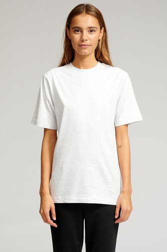 Oversized T -Shirt - hellgraue Melange - TeeShoppen - Modalova