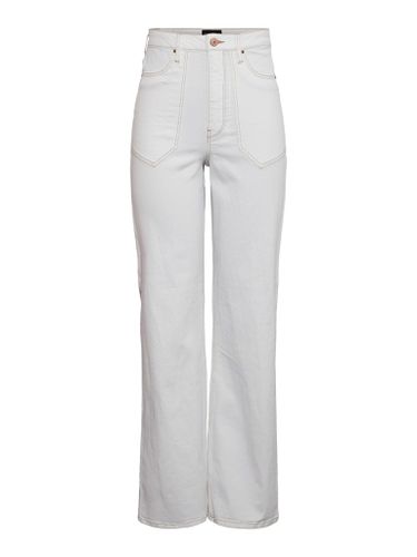 Noah Ultra High -T -T -T -Jeans - Weiß - PIECES - Modalova