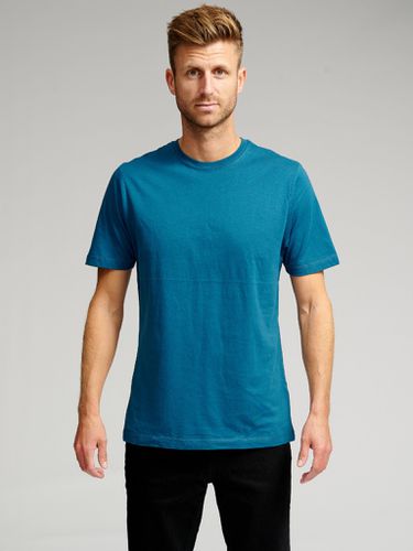Bio -Basis -T -Shirt - Benzinblau - TeeShoppen - Modalova