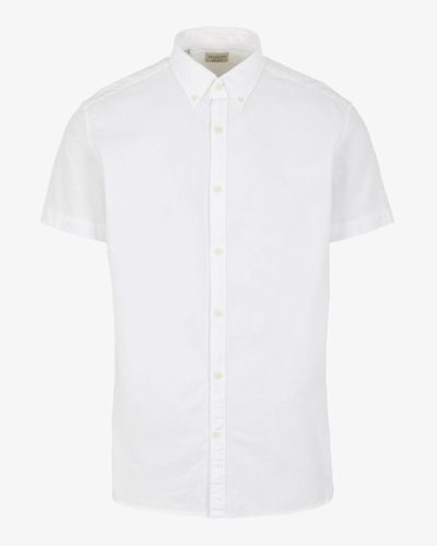 Klassisches Hemd kurzärmelig - Weiß - Selected Homme - Modalova