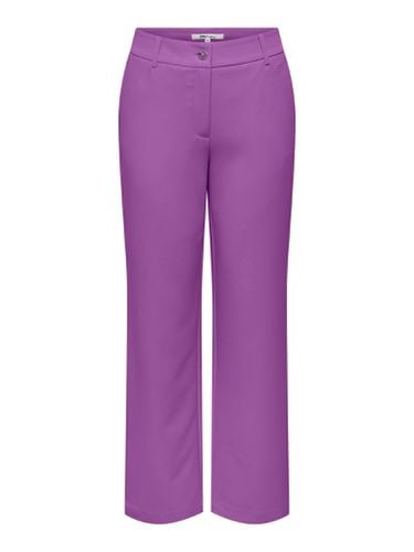 Lana-berry Mitte Straight Pants - Dewberry - ONLY - Modalova