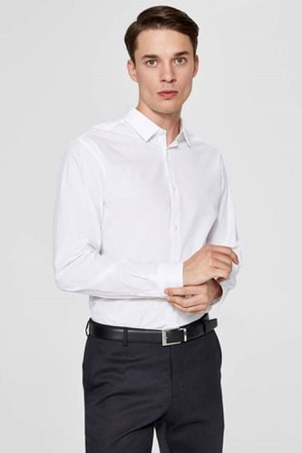 Preston -Shirt - Schlankes Fit - Weiß - Selected Homme - Modalova
