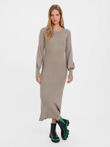 Valor O -Neck -Strickkleid - geröstete Cashew - Vero Moda - Modalova