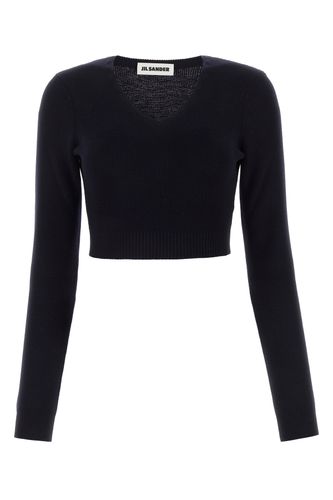 Midnight wool sweater - JIL SANDER - Modalova