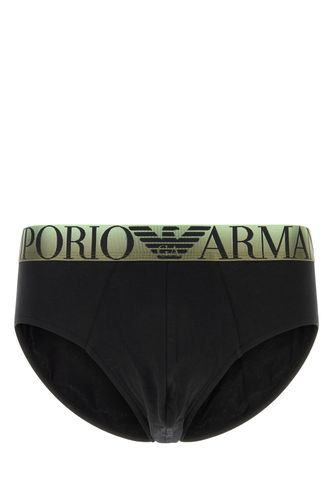 Stretch cotton brief - EMPORIO ARMANI - Modalova