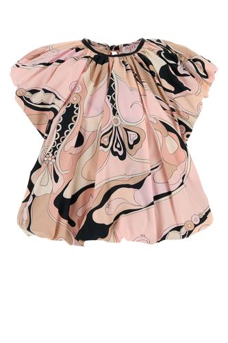 EMILIO PUCCI Printed poplin top - EMILIO PUCCI - Modalova