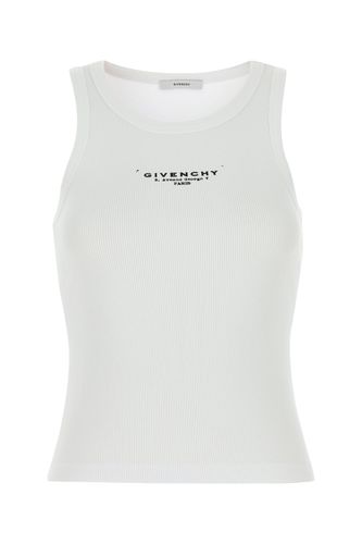 Stretch cotton tank top - GIVENCHY - Modalova