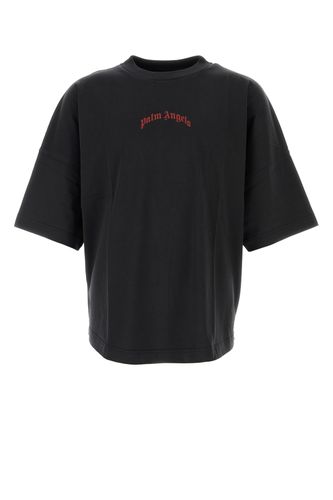 Cotton oversize t-shirt - PALM ANGELS - Modalova