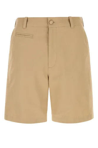 Beige cotton bermuda shorts - GIVENCHY - Modalova